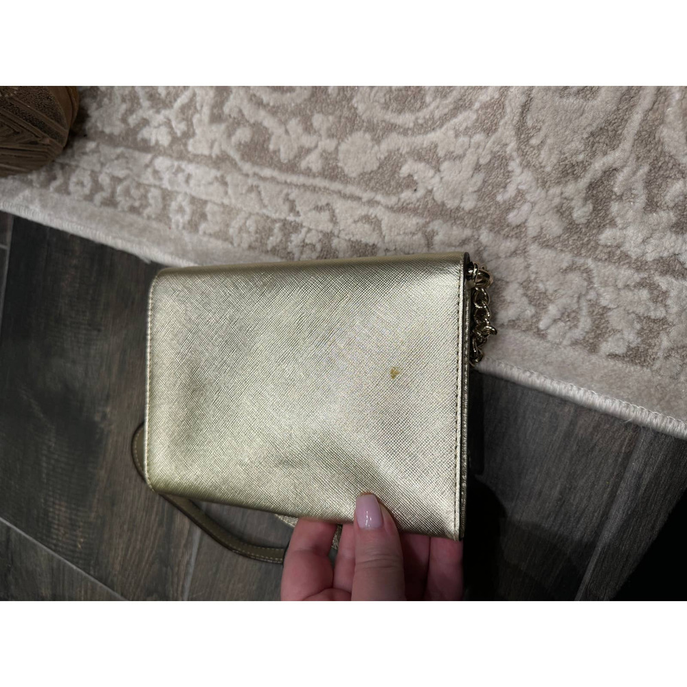 Kate Spade Gold Metallic Crossbody Clutch bag - Picture 4 of 4
